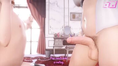 Hot Shemale Mommy gave a petboy for his birthday (3D Shemale MILF fucks Guy) Animated Porn - 6 image