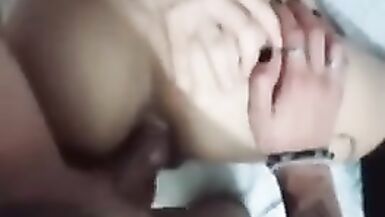 Deepthroat trans sucks my big dick - 10 image