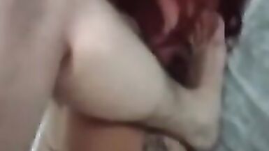 Deepthroat trans sucks my big dick - 7 image