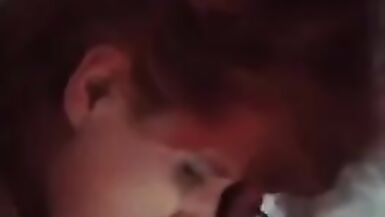 Deepthroat trans sucks my big dick - 8 image