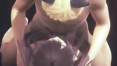 Yaoi Femboy - Kuki boobjob and threesome - 6 image