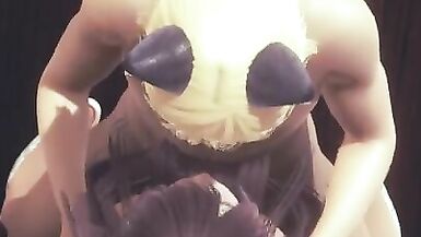 Yaoi Femboy - Kuki boobjob and threesome - 7 image