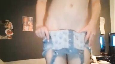 Sexy redhead tranny slut - 2 image