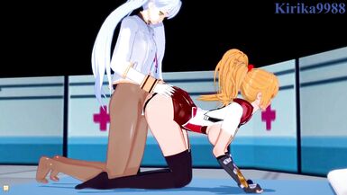 Excellen Browning and Ruri Hoshino have intense futanari sex - SRW IMPACT & Nadesico Hentai - 7 image