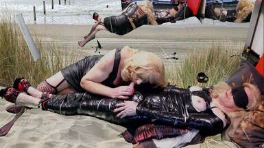 Marina teases her Sexdoll Samantha - 1 image