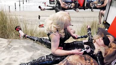 Marina teases her Sexdoll Samantha - 5 image