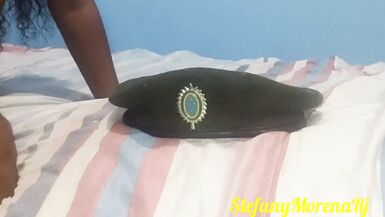 Naughty military taking milk from the doll. Hetpassmarried - 3 image