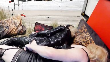 Marina Fucks her Sexdoll Samantha! - 5 image