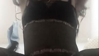 Cute Colombian shemale enjoys and gets excited with dildo in her ass - 4 image