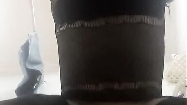 Cute Colombian shemale enjoys and gets excited with dildo in her ass - 8 image