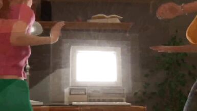 3D Futanari on Futa - Two Student-Girls Grew up Dicks and Fucks their Anal and CUM - 2 image