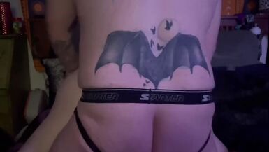 Hot Goth Babe Gets Fucked Doggy Style & Transman Hubby Fingers Her Pussy While She Used Clit Suction - 9 image