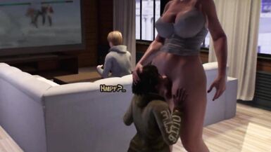 Horny Shemale fucks Guy - Animation Futa on Male - 3 image