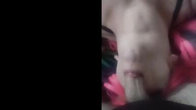 throat of bbw sissy milf slut used by big cock