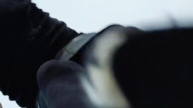 Female Outdoors, Leather Skirt, High Heels, Masturbation, Beautiful Legs, Leg Fetish, Black Pantyhos - 14 image