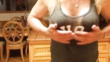 Loving my titties wanna kiss - 2 image