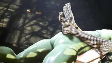 Futa Orc x Witch ANAL - 15 image