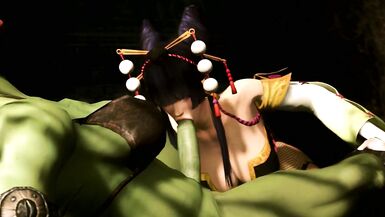 Futa Orc x Witch ANAL - 5 image