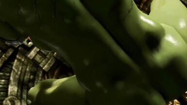 Futa Orc x Witch ANAL - 8 image