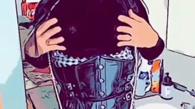 Little Black & White Dress coming off