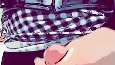 Little Black & White Dress coming off - 12 image