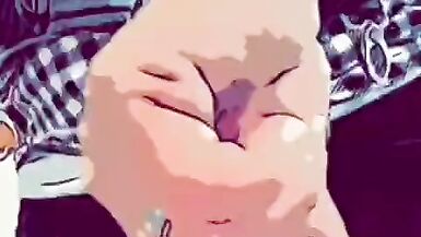 Little Black & White Dress coming off - 5 image