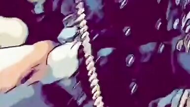 Little Black & White Dress coming off - 9 image