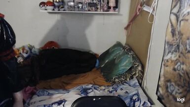 PVC Rubber School Girl Sissy Breathplay and pillow hump - 10 image