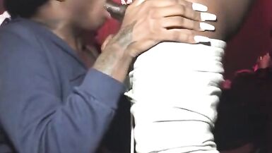 Black Tranny Blowjob - 6 image