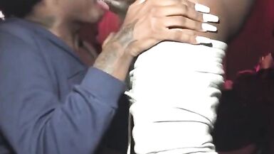 Black Tranny Blowjob - 8 image