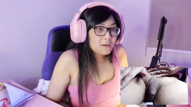 Masturbate with a Cute Asian Transgirl - JOI - 3 image