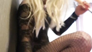 Crossdresser, anal fuck machine - 8 image