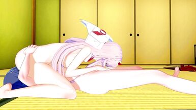 Darling In The Franxx: Zero Two x Futa Ichigo 3D Hentai - 2 image