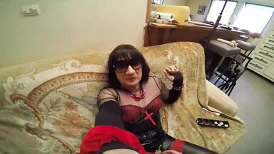 Tall shemale showing and sucking - 15 image