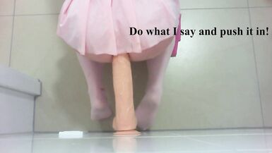 POV You are caught using and stealing the owner's dildo - XXL dildo anal - Sissification