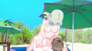 Lamia Loveless and Chitose Kisaragi have intense futanari sex - Super Robot Wars A & V Hentai - 9 image