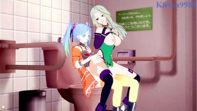 Lamia Loveless and Az Sainklaus have intense futanari sex - Super Robot Wars A & 30 Hentai - 13 image