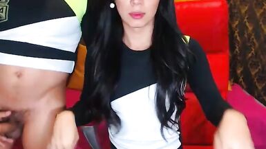 Latina tgirl fucking with bf - 15 image