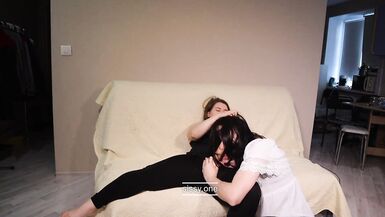 sissy sucks a strap-on and asks to fuck in the ass - 11 image