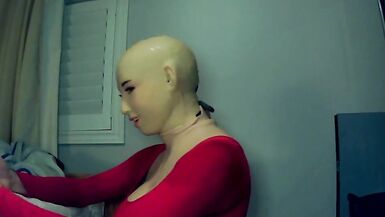 Forever Smiles Pt5! Impossible unmasking from female mask Happi!!! She won't come off!!! - 11 image