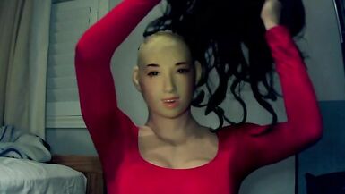 Forever Smiles Pt5! Impossible unmasking from female mask Happi!!! She won't come off!!! - 3 image