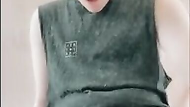 Squirting three times from my alpha dildo Twink FTM - 14 image