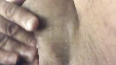 FTM bear chub edging my t cock and fingering my hole - 11 image