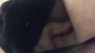 FTM bear chub edging my t cock and fingering my hole - 15 image