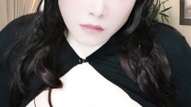 2 choice, 2 choice, Masturbation with my pantyhose. crossdresser transgender - 7 image