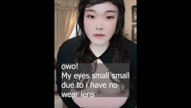 2 choice, Masturbation with my pantyhose. crossdresser transgender ladyboy - 1 image