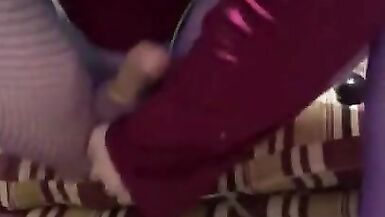 T-Girl Cums on Feet After Intense Play Session - 11 image