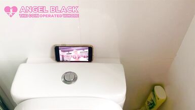 Sissy cums twice to fantasies of being bullied by their wife's new black bull angel scarlett black - 6 image