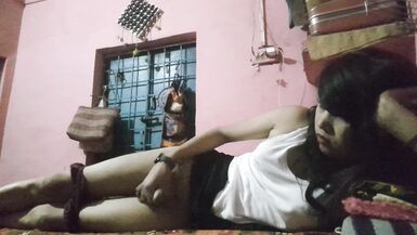 Crossdresing and jerking in my room - 11 image