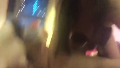 Asian Ladyboy is a good cocksucking prostitute with a client in Thailand - 7 image